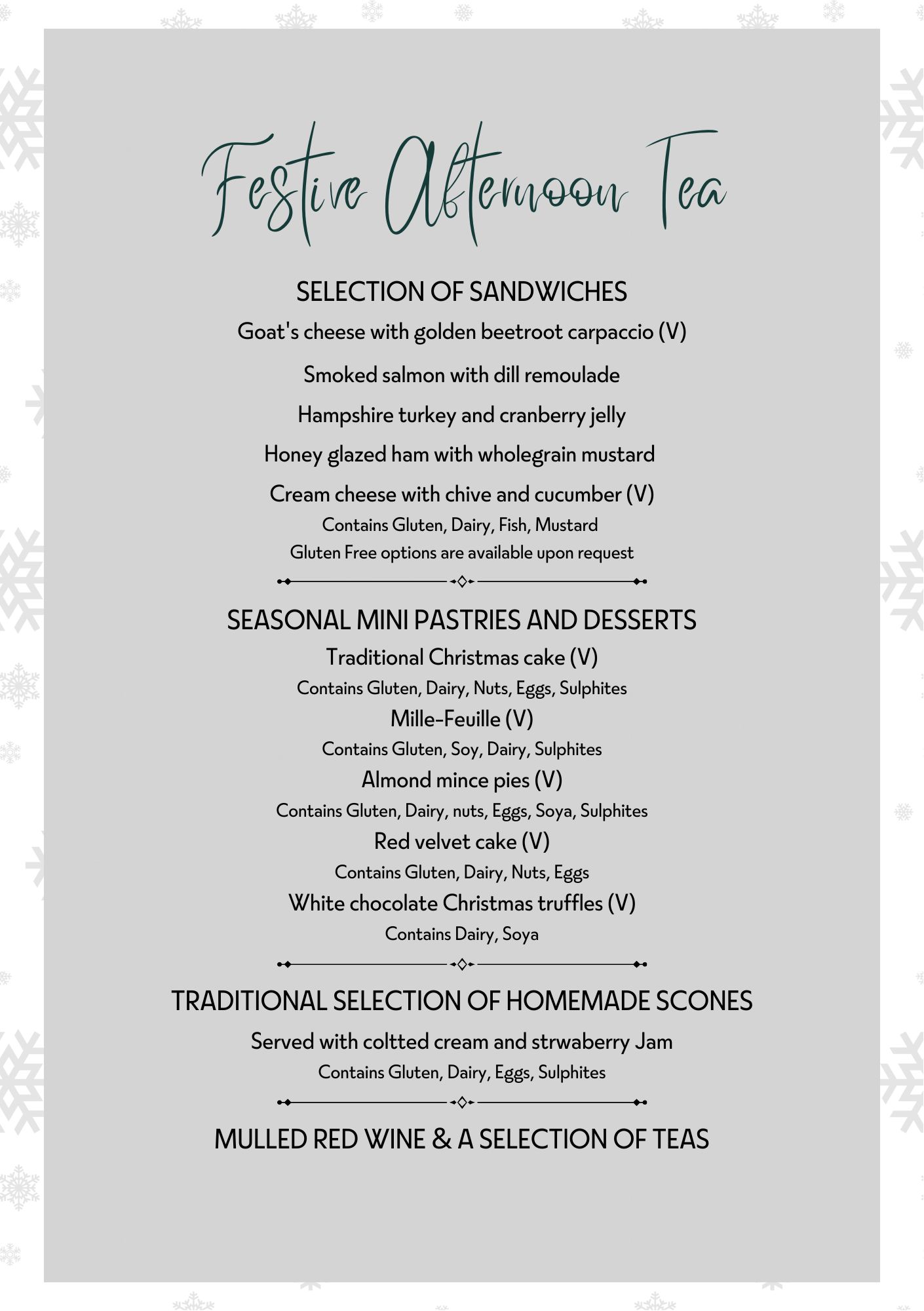 Afternoon Tea The Elvetham Hotel Food and Drink, Hampshire